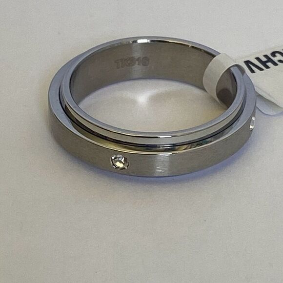 Men's Stainless Steel Fidget Ring size 10 - Picture 3 of 5